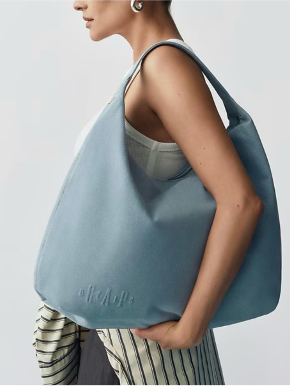 GAP x BEIS The Hobo Bag - Denim Blue - Picture 11 of 12